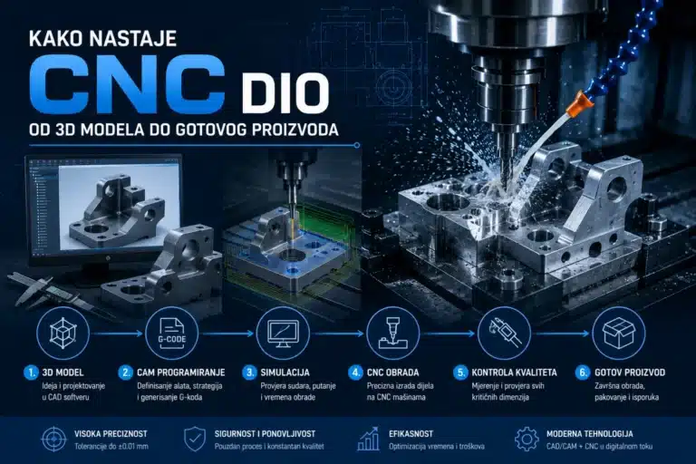 Kako nastaje cnc