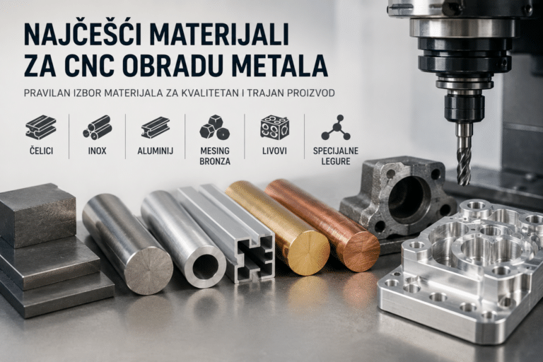 materijali za cnc obradu
